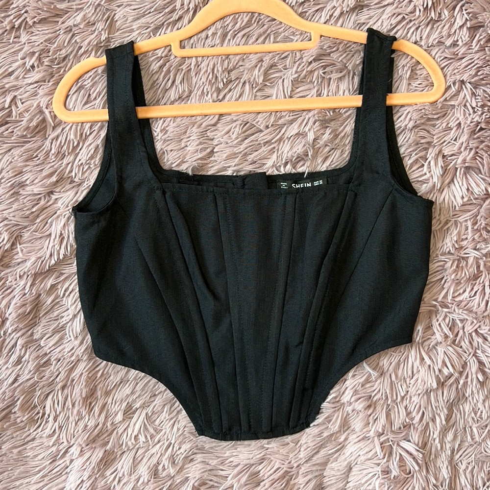 black corset